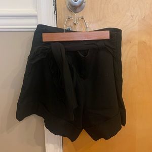 Trina Turk High Waisted Shorts with Belt